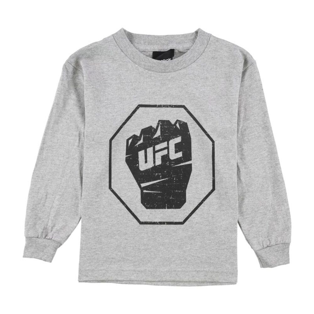 UFC Boys Big Kids Distressed Fist Graphic T-Shirt, NWT